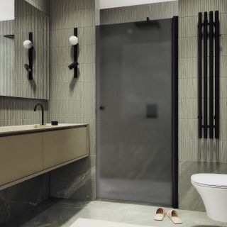 Душевая дверь MaybahGlass MGD-807-6 80см чёрный